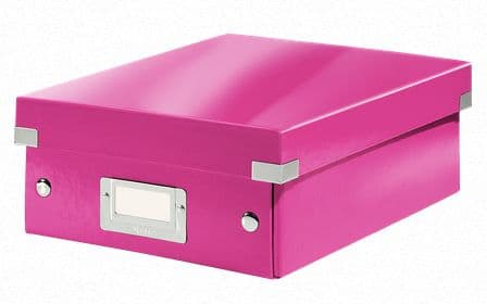 Leitz Click & Store WOW Small - Lagerboks - rosa