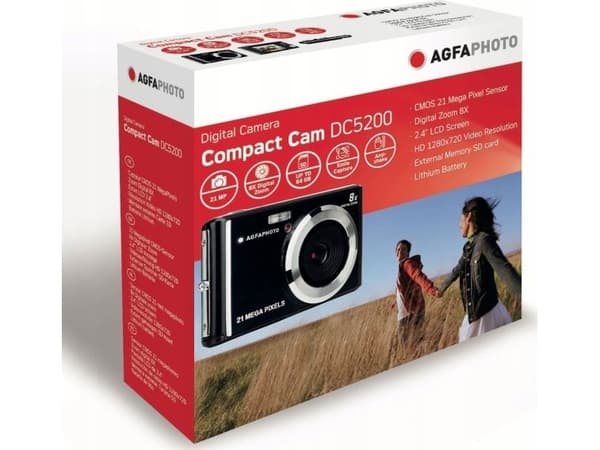AgfaPhoto DC5200 digitalkamera lilla