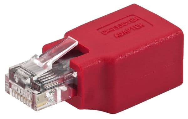 Goobay 68912, RJ45, RJ45, Punainen