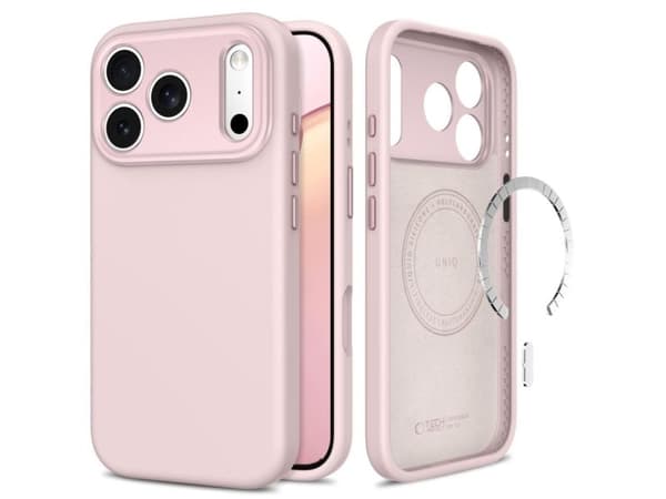 Tech-Protect Uniq MagSafe CC Case for iPhone 18 Pro / 17 Pro - Pink