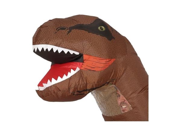 Suuri puhallettava dinosaurus