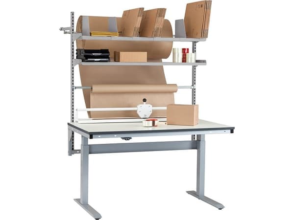 Ergomini pakke-/packebord Konfig.9 2000x800 mm