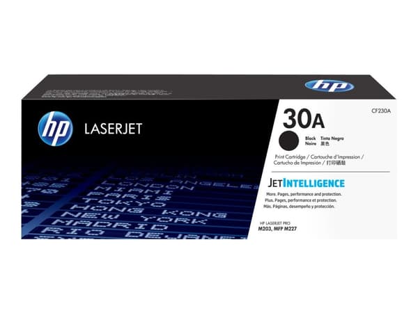 Lasertoner HP 30A, 1.600 sidor, svart