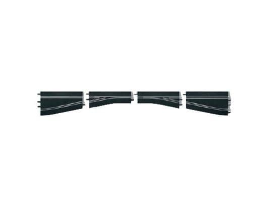 Carrera Toys Narrow section, Sort
