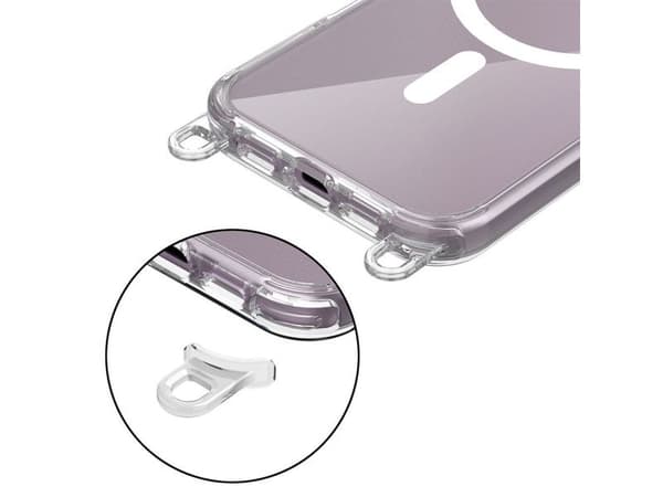 TECH-PROTECT FLEXAIR CHAIN MAGSAFE IPHONE 16E BLACK & TAUPE