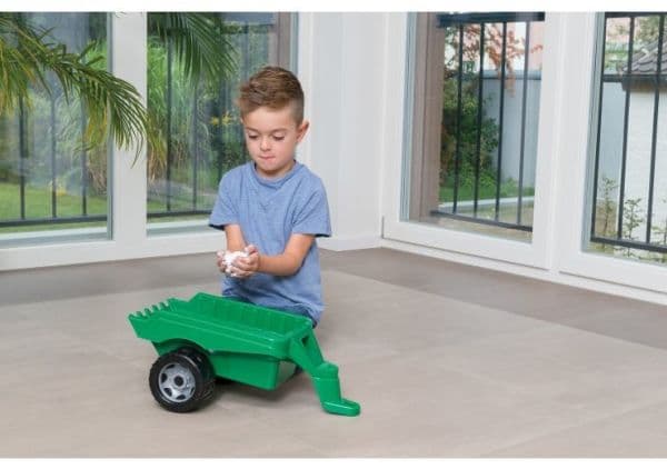 Lena GIGA TRUCKS Trailer, Trailer, 3 År, Plast, Grön