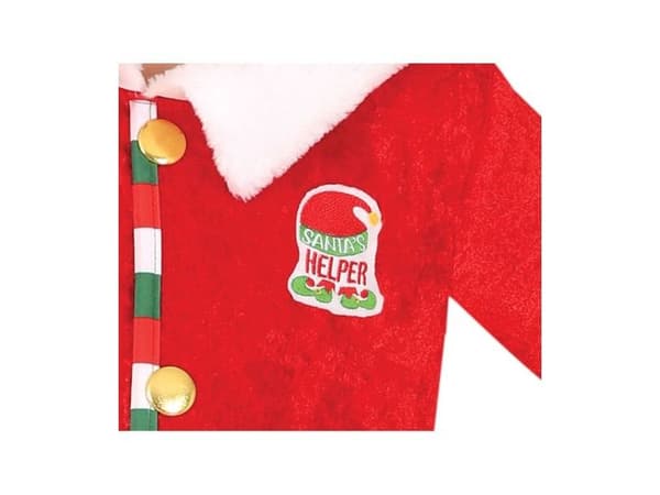 Julemandens hjælper kostume