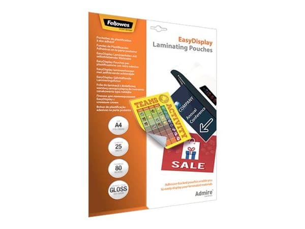 Lamineringslomme Fellowes A4 EasyMove