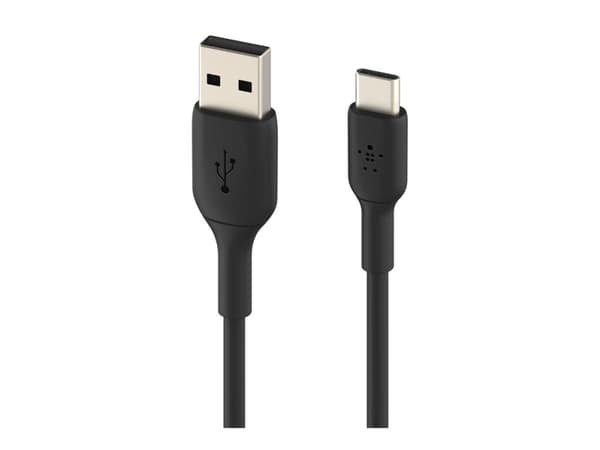 Belkin CAB001BT3MBK, 3 m, USB A, USB C, Musta