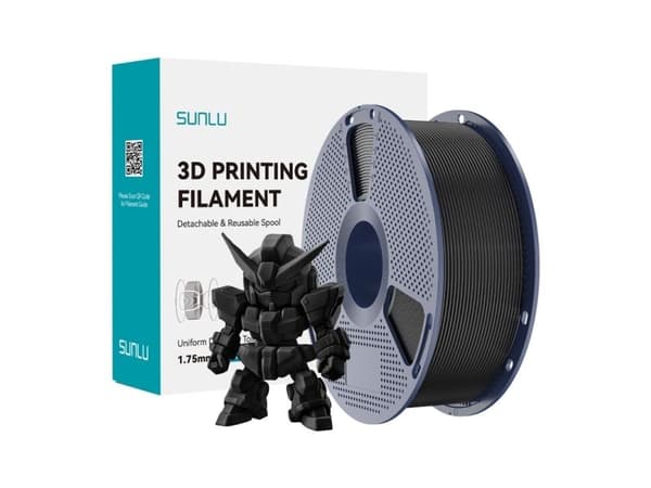 Sunlu PLA+ 2.0 filamentti (musta)