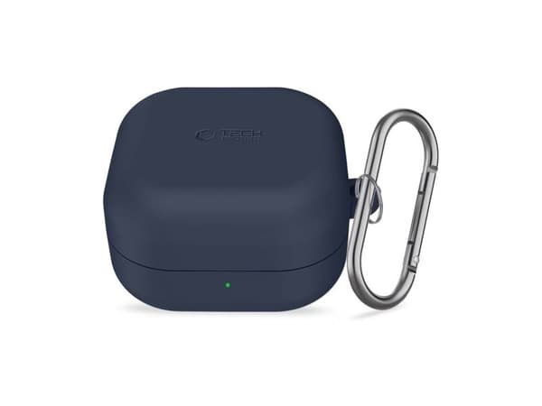 TECH-PROTECT silikonhake för SAMSUNG GALAXY BUDS 4 / 4 PRO navy blue
