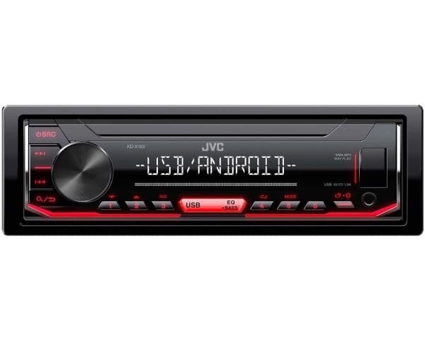 JVC KD-X162 Sort 200 W