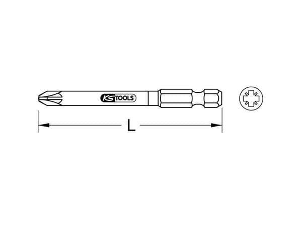 KS Tools 918.3260 9183260 Mausteiden leikkuuterä 1 kpl