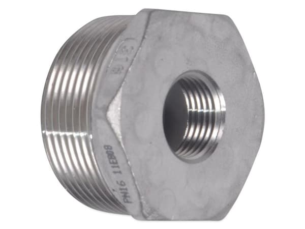 Nippelmuffe 2-1.1/4 rustfri AISI 316