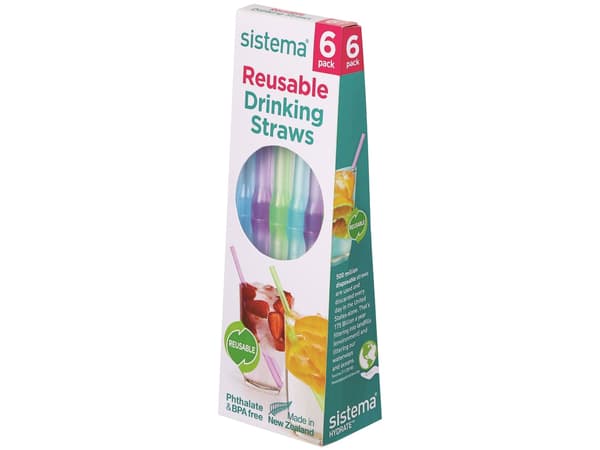 Reusable Straws 6Pack