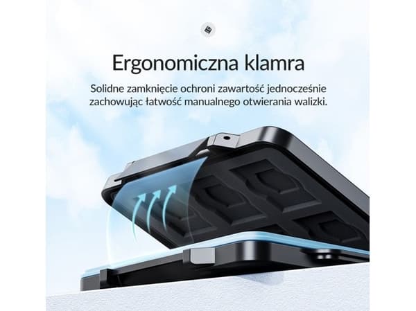 Orico minneskortsfodral, 6 x SD, 4 x microSD, 1 x CF (PHCD-6-BK-BP)