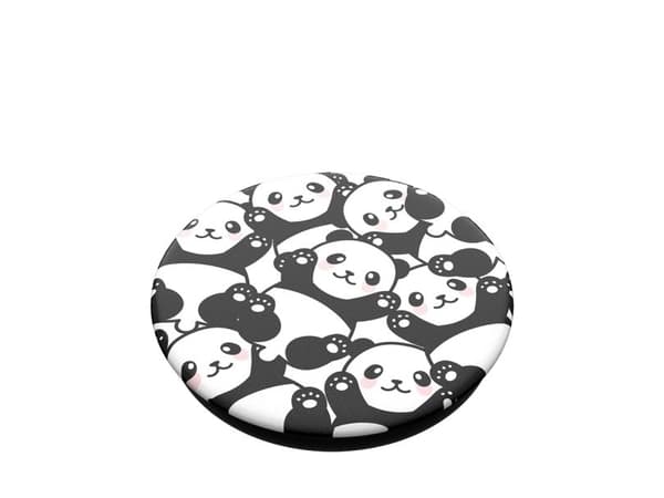 PopSockets Swappable PopGrip - Fingergrepp/vikbart ställ för mobiltelefon - Pandamonium