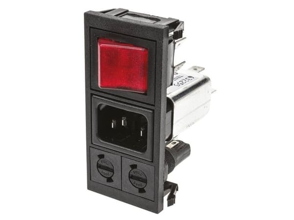 Bulgin BZV03/A0620/06 strömkontakt 1 st
