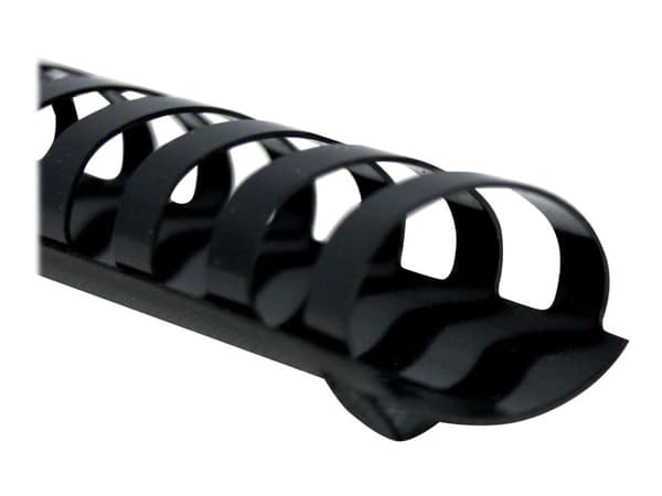 GBC CombBind™ bindrygg A4 32mm 21R, svart - (50 st./förpackning)