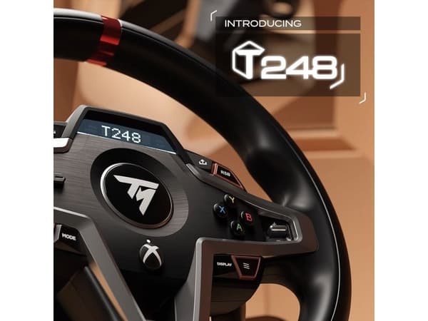 Thrustmaster T248 ratt Xbox/PC (4460182) + växelspak TH8S (4060256)