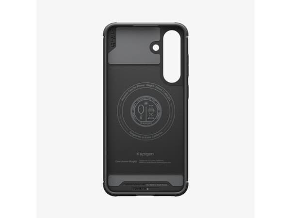Spigen Core Armor, Suojus, Samsung, Galaxy S25 FE, 17 cm (6.7"), musta