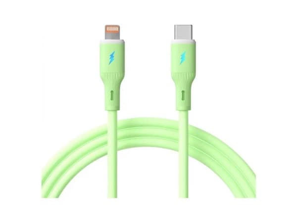 USB-kabel Akyga USB-C til USB-A 1 m grønn (AK-USB-73)