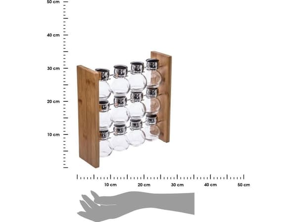 5five Simply Smart Bamboo kryddhylla/krydderiförvaring