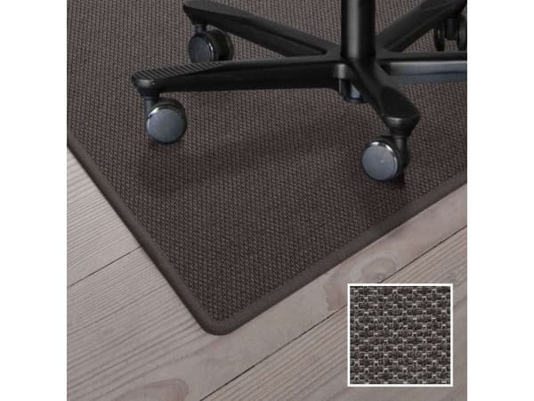 Stolunderlag 200x140 i teppe – antrasitt