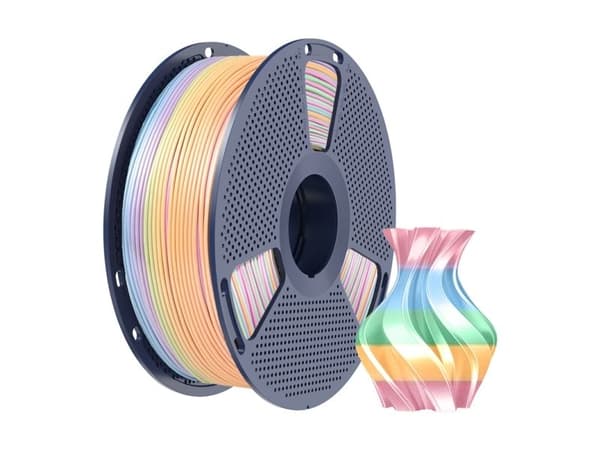 SUNLU PLA+ Silk 1,75 mm 1 kg regnbåge 04 filament