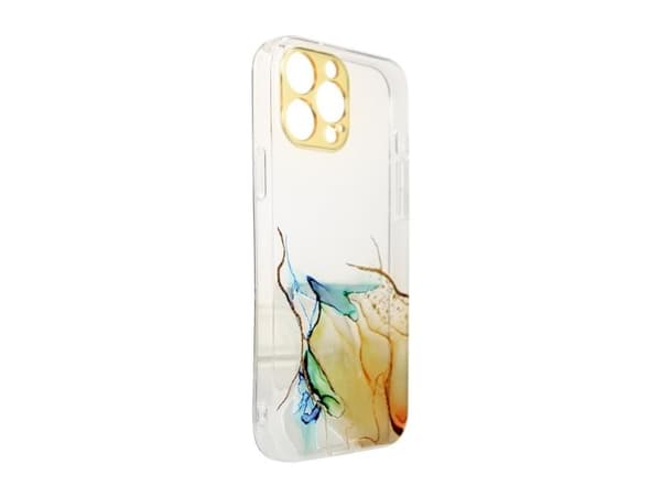 Marble Case-deksel til Xiaomi Redmi Note 11, geldeksel, marmororansje