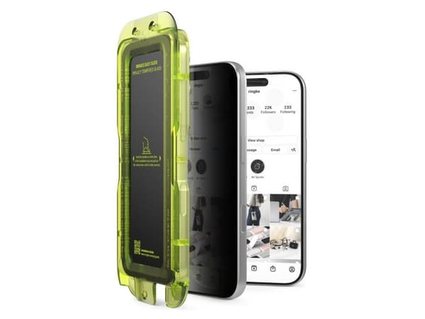 Ringke Easy Slide 2-pack integritetsglas för iPhone 17 Pro Max