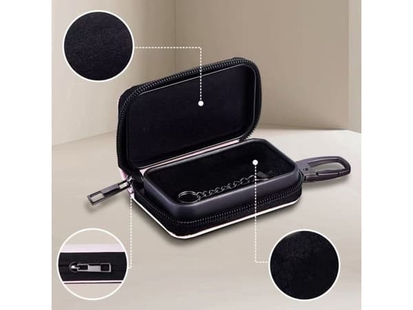 Tech-Protect Faraday-bur TECH-PROTECT KLR300 pouch keyless RFID signalskydd, rosa