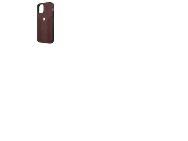 BMW lær curve perforert etui til iPhone 12 / iPhone 12 Pro - rød
