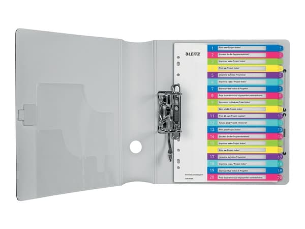 Register printbar PP A4+ 1-20 WOW-färger (set)