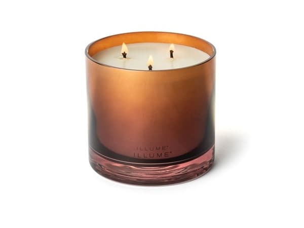 ILLUME Terra Tabac Statement Glas Duftlys, Brun,
