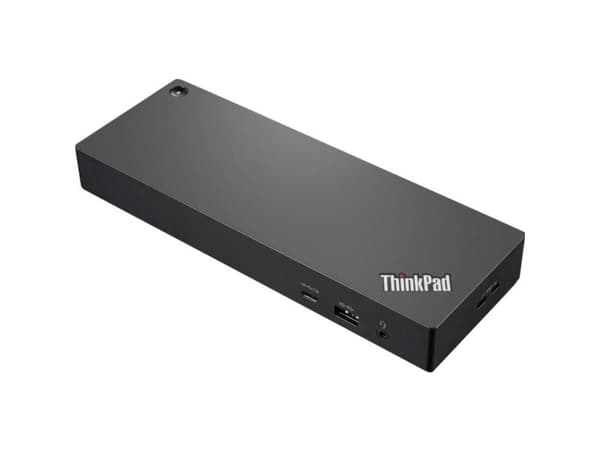 Lenovo ThinkPad Universal Thunderbolt 4 Dock - Dockingstasjon - Thunderbolt 4 - HDMI, 2 x DP - GigE - 135 Watt - Sort
