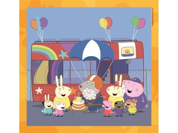 Clementoni puslespill 3x48 Peppa Pig