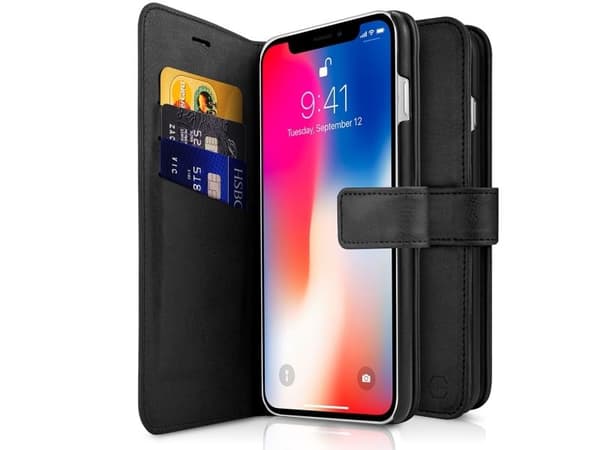 ITSKINS BOOK cover til iPhone 11 Pro Max / XS Max®. Sort