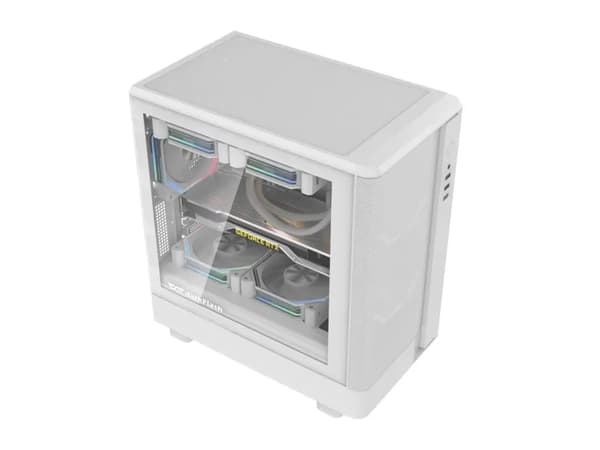 Darkflash DB330M Mesh tietokonekotelo (valkoinen)