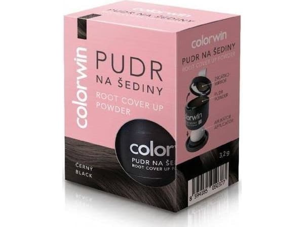 Colorwin Root Cover Up Powder - Black, 3.2g