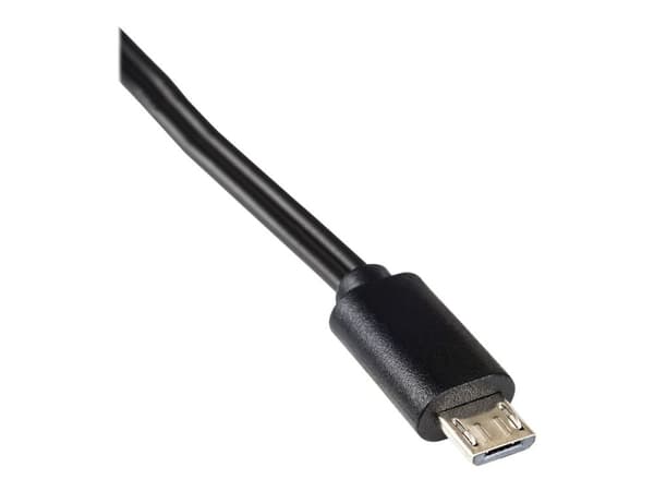 Akyga AK-TB-23 - Strømadapter - 10 watt - 2 A (Micro-USB Type B) - svart