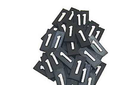 ALUSLEVY 1/8"1" VALKOINEN (50)