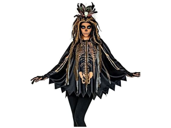 Voodoo præstinde poncho