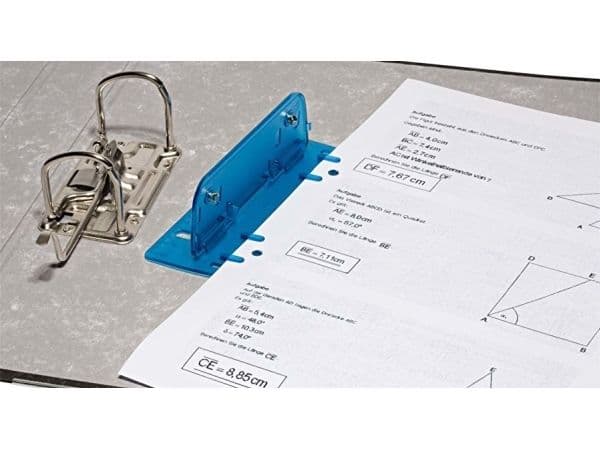 WEDO lomme hull punch isblå