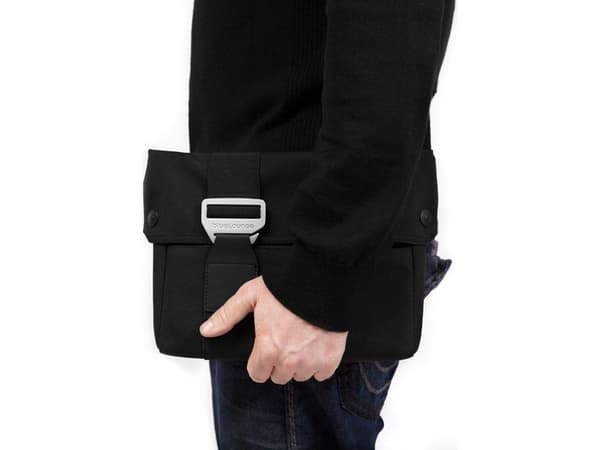 Bluelounge Postal Bag - Notebookbæreveske - 15" - grå