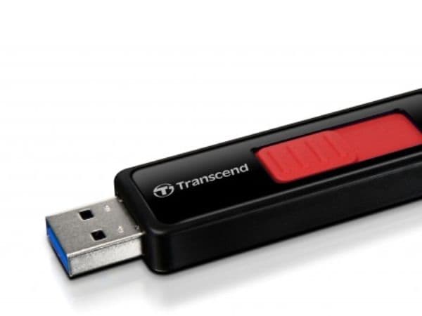 Transcend JetFlash 760 - USB-flashstasjon - 128 GB - USB 3.0 - svart