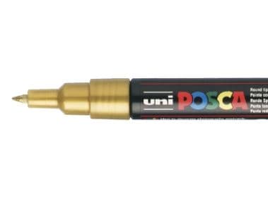 Uni POSCA affischpenna UNI PC-1M guld