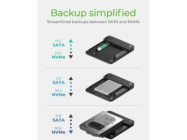 ICY BOX HDD/SSD dockningsstation