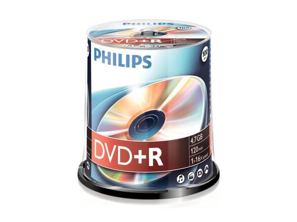 Philips DVD+R DR4S6B00F/00, DVD-R, 4,7 GB