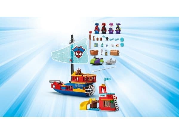 LEGO Spidey 11208 Team Spideys piratskepp